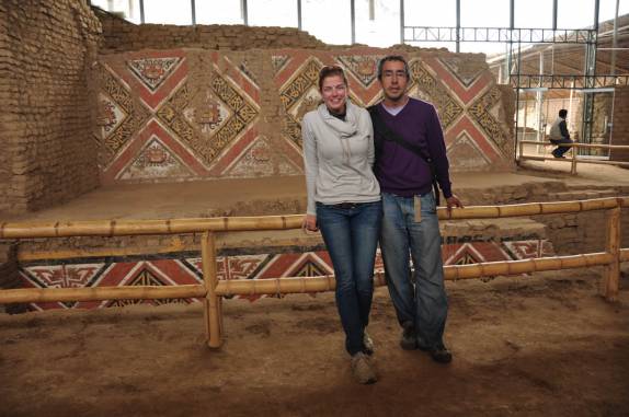 Visita à ruína moche de Huaca de La Luna, em Trujillo - Peru